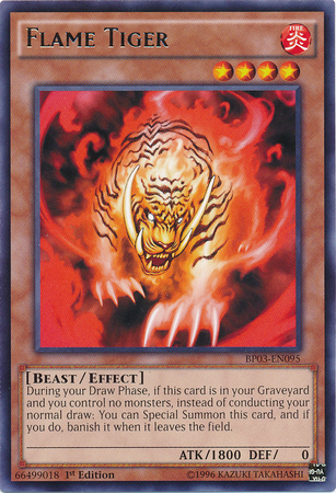 Flame Tiger - BP03-EN095 - Rare - Unlimited Edition