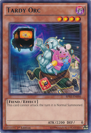 Tardy Orc - BP03-EN096 - Rare - Unlimited Edition