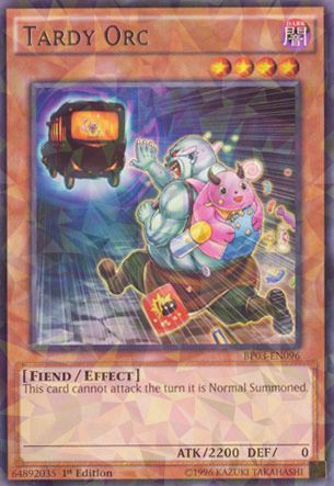 Tardy Orc - BP03-EN096 - Shatterfoil - Unlimited Edition