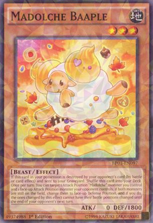 Madolche Baaple - BP03-EN097 - Shatterfoil - Unlimited Edition