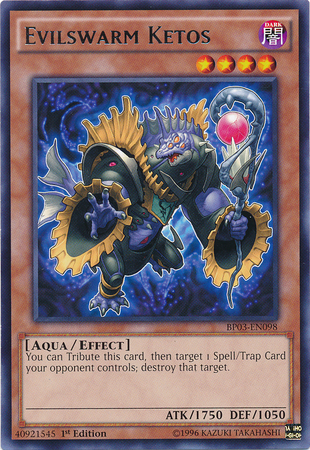 Evilswarm Ketos - BP03-EN098 - Rare - Unlimited Edition