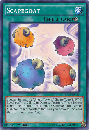 Scapegoat - BP03-EN139 - Common - Unlimited Edition