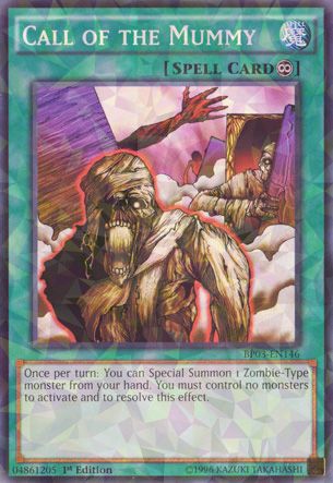 Call of the Mummy - BP03-EN146 - Shatterfoil - Unlimited Edition