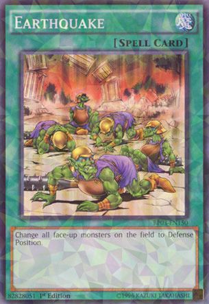 Earthquake - BP03-EN150 - Shatterfoil - Unlimited Edition
