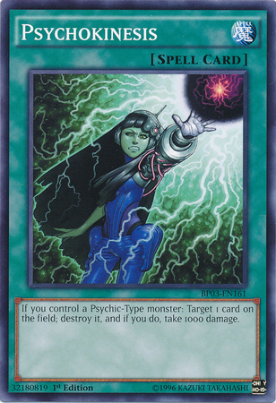 Psychokinesis - BP03-EN161 - Common - Unlimited Edition