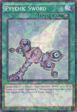 Psychic Sword - BP03-EN163 - Shatterfoil - Unlimited Edition