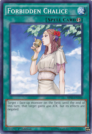 Forbidden Chalice - BP03-EN164 - Common - Unlimited Edition