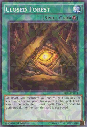 Closed Forest - BP03-EN171 - Shatterfoil - Unlimited Edition