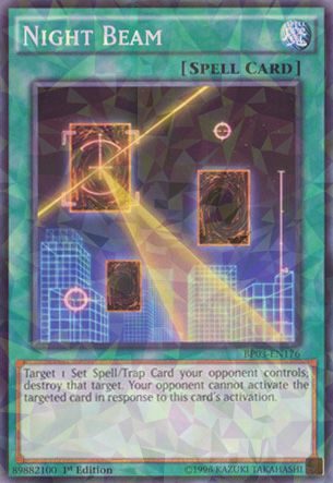 Night Beam - BP03-EN176 - Shatterfoil - Unlimited Edition