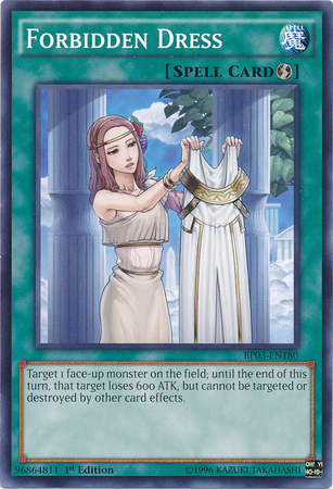 Forbidden Dress - BP03-EN180 - Common - Unlimited Edition