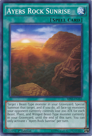 Ayers Rock Sunrise - BP03-EN183 - Common - Unlimited Edition