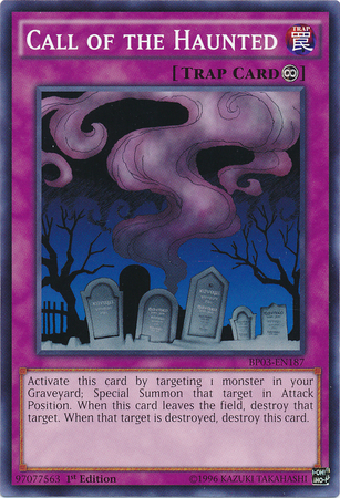 Call of the Haunted - BP03-EN187 - Common - Unlimited Edition
