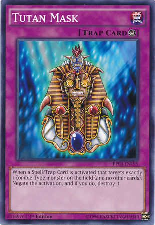 Tutan Mask - BP03-EN195 - Common - Unlimited Edition