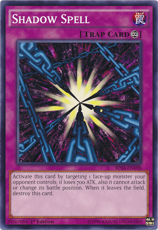 Shadow Spell - BP03-EN198 - Common - Unlimited Edition