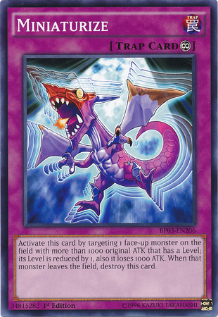 Miniaturize - BP03-EN206 - Common - Unlimited Edition