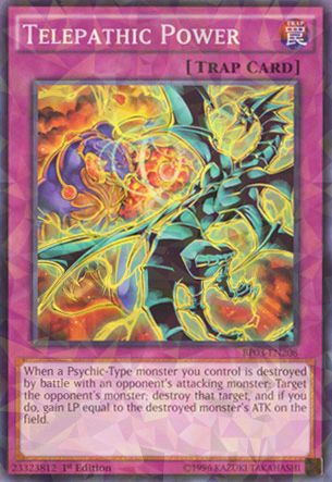 Telepathic Power - BP03-EN208 - Shatterfoil - Unlimited Edition