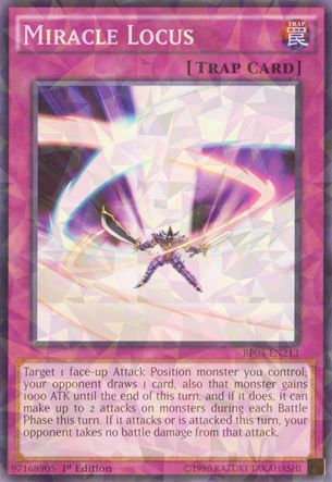 Miracle Locus - BP03-EN213 - Shatterfoil - Unlimited Edition