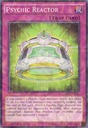 Psychic Reactor - BP03-EN222 - Shatterfoil - Unlimited Edition