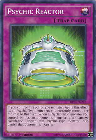 Psychic Reactor - BP03-EN222 - Common - Unlimited Edition