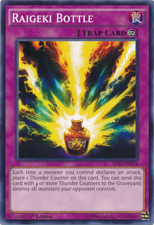 Raigeki Bottle - BP03-EN224 - Common - Unlimited Edition