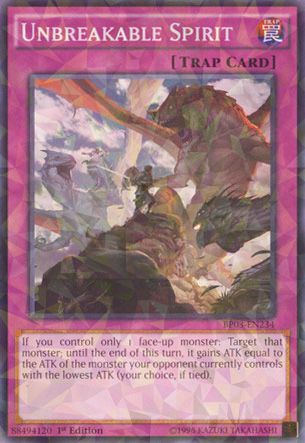 Unbreakable Spirit - BP03-EN234 - Shatterfoil - Unlimited Edition