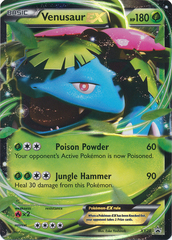 Venusaur EX XY28 Holo Promo - EX Power Trio Tins Exclusive