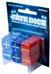 Fate Dice: Dresden Files: Winter Knight Dice