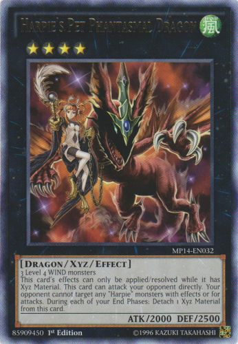 Harpies Pet Phantasmal Dragon - MP14-EN032 - Rare - Unlimited