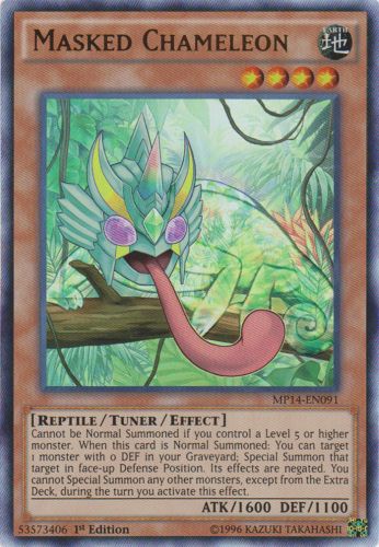 Masked Chameleon - MP14-EN091 - Ultra Rare - Unlimited