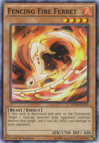 Fencing Fire Ferret - MP14-EN123 - Common - Unlimited Fencing Fire Ferret - MP14-EN123 - Common - Unlimited