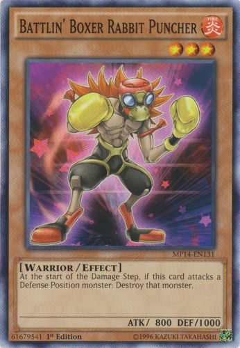 Battlin Boxer Rabbit Puncher - MP14-EN131 - Common - Unlimited
