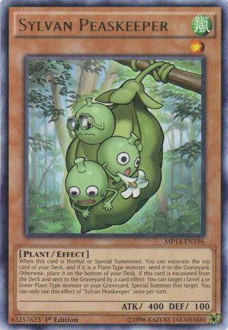 Sylvan Peaskeeper - MP14-EN196 - Rare - Unlimited