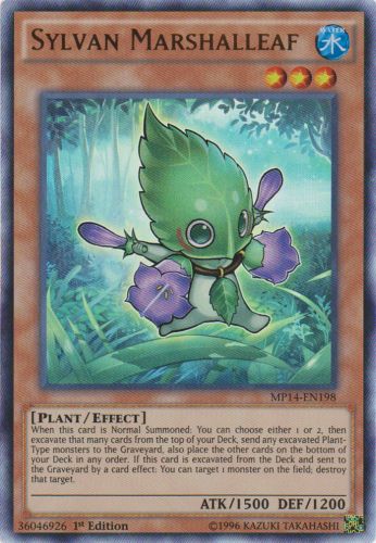 Sylvan Marshalleaf - MP14-EN198 - Ultra Rare - Unlimited Sylvan Marshalleaf - MP14-EN198 - Ultra Rare - Unlimited