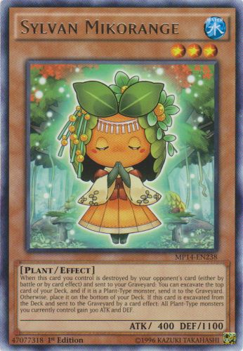 Sylvan Mikorange - MP14-EN238 - Rare - Unlimited