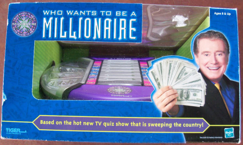 Tigers electronic Who Wants to be a Millionaire?