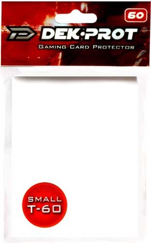 Deck Prot Small Sleeves (60ct) - White