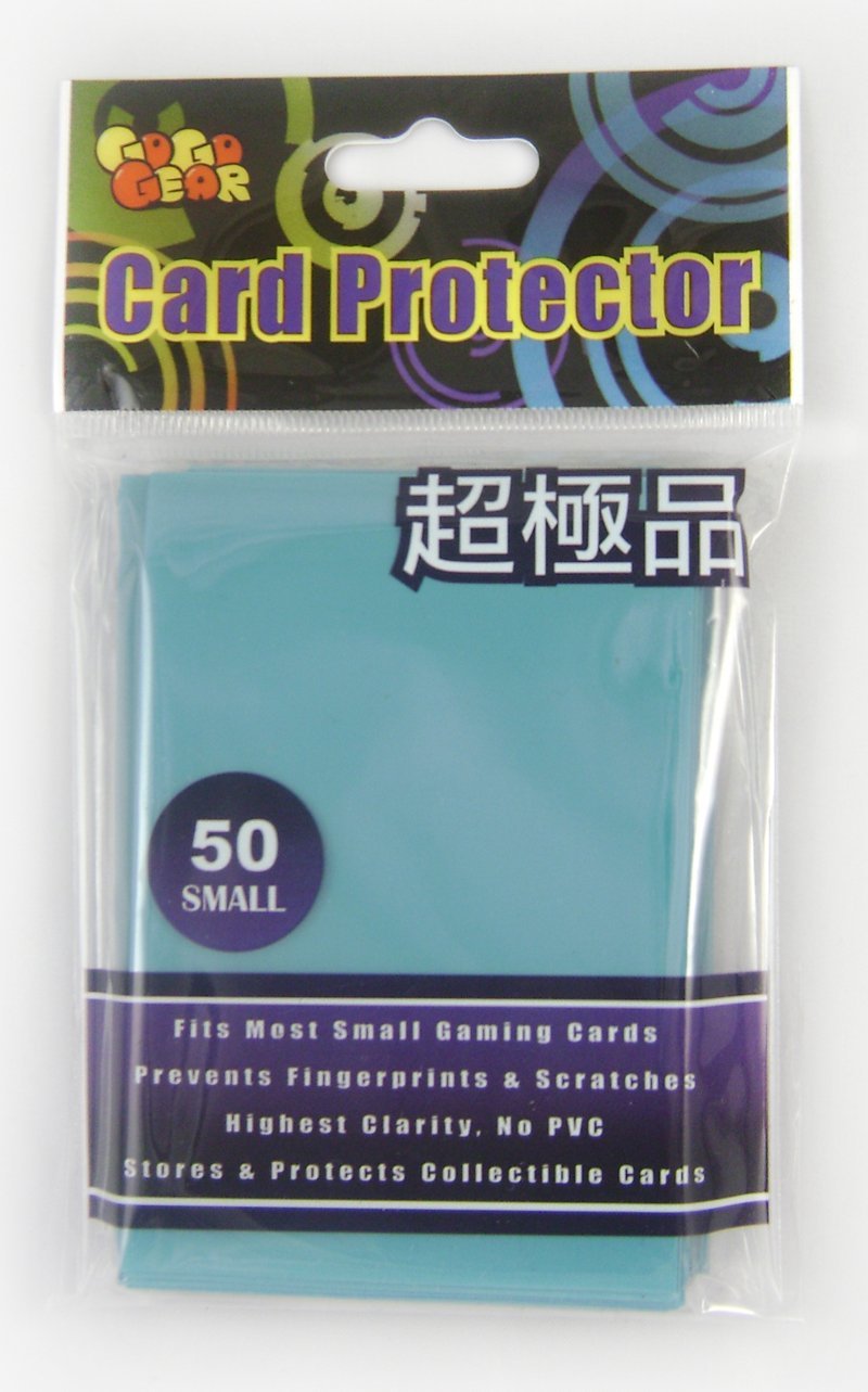 Gogo Gear Small Sleeves (50ct) - Cyan Blue