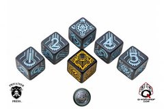 Warmachine Convergence of Cyriss Faction Dice Set