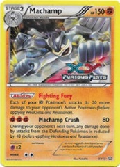 Machamp - XY13 - Furious Fists Staff Prerelease Promo