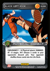 Black Left Kick - 132 - Regular