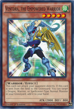 Ventdra le guerrier surpuissant - YS14-EN012 - Commun - edition illimitee // Super Starter: Space-Time Showdown