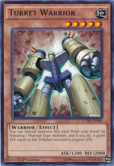 Turret Warrior - LC5D-EN008 - Rare - 1st Edition