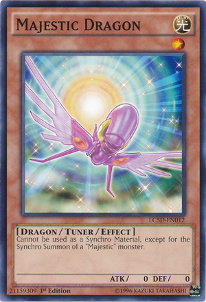 Majestic Dragon - LC5D-EN012 - Common - 1st Edition