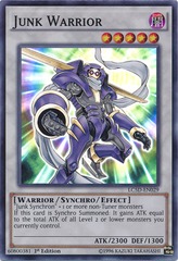 Junk Warrior - LC5D-EN029 - Super Rare - 1st Edition