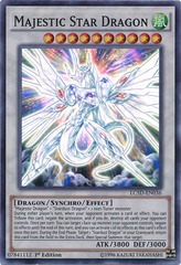 Majestic Star Dragon - LC5D-EN036 - Super Rare - 1st Edition