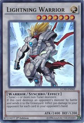 Lightning Warrior - LC5D-EN042 - Ultra Rare - 1st Edition