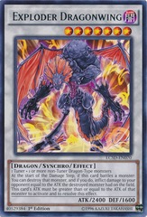 Exploder Dragonwing - LC5D-EN070 - Rare - 1st Edition