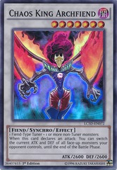 Chaos King Archfiend - LC5D-EN072 - Super Rare - 1st Edition