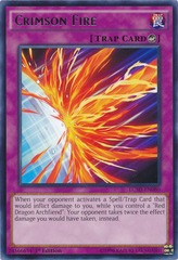 Crimson Fire - LC5D-EN080 - Rare - 1st Edition