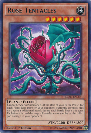 Rose Tentacles - LC5D-EN088 - Rare - 1st Edition